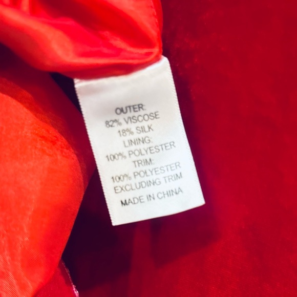 Christmas I Love Gorgeous girls 8-9 red & pink velvet Diva dress sequins holiday - Picture 14 of 16